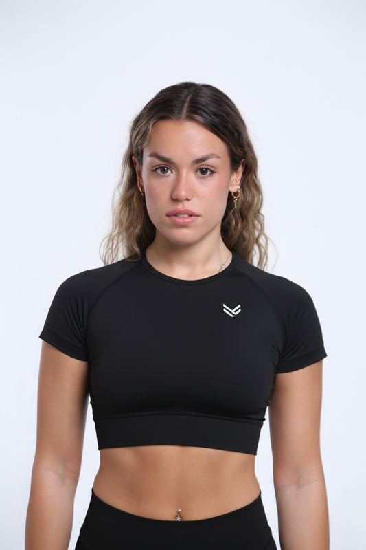 Mirage Short Sleeve Crop Top